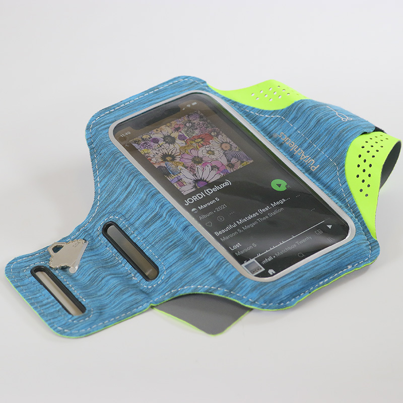 Digital Devise Arm Wallet-Blue front panel