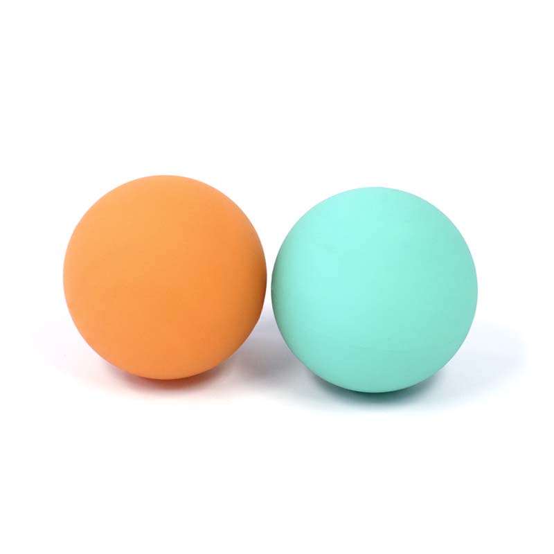 Dual Massage Therapy Balls - Orange and Green