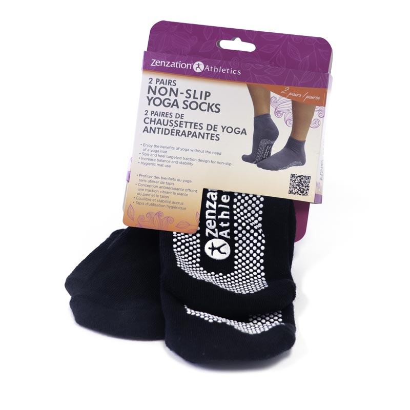 Non-Slip Yoga Socks Black
