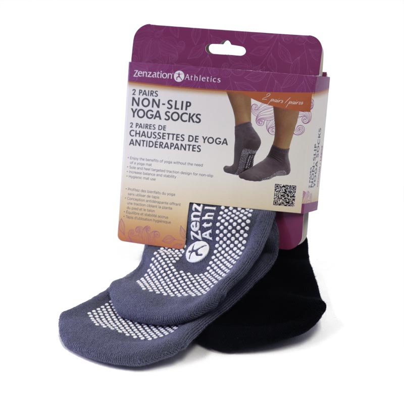 Non-Slip Yoga Socks 2 Pairs