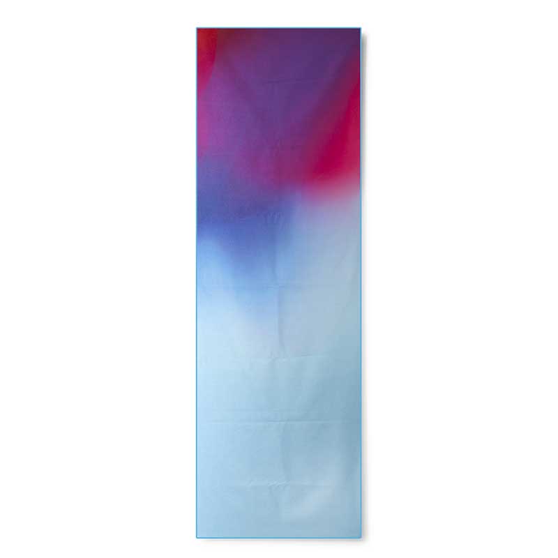 Printed Hot Yoga Towel Sky Blue - WTE10676SB