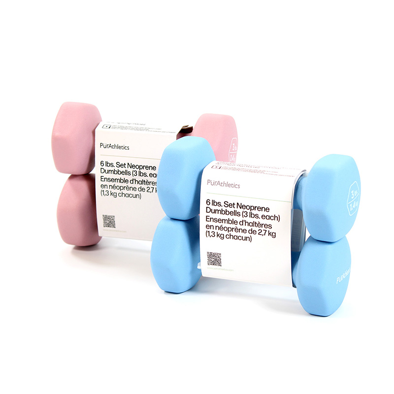 2 pcs 5 lbs Dumbbell Set (2.3 kg each)-10615ND-Nordic