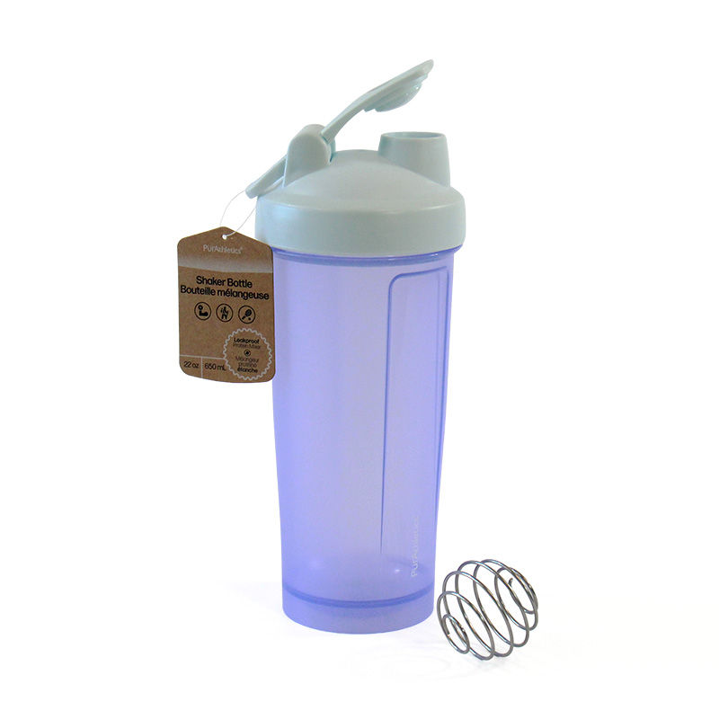 Shaker Bottle 22oz. Lilac and Ice Melt