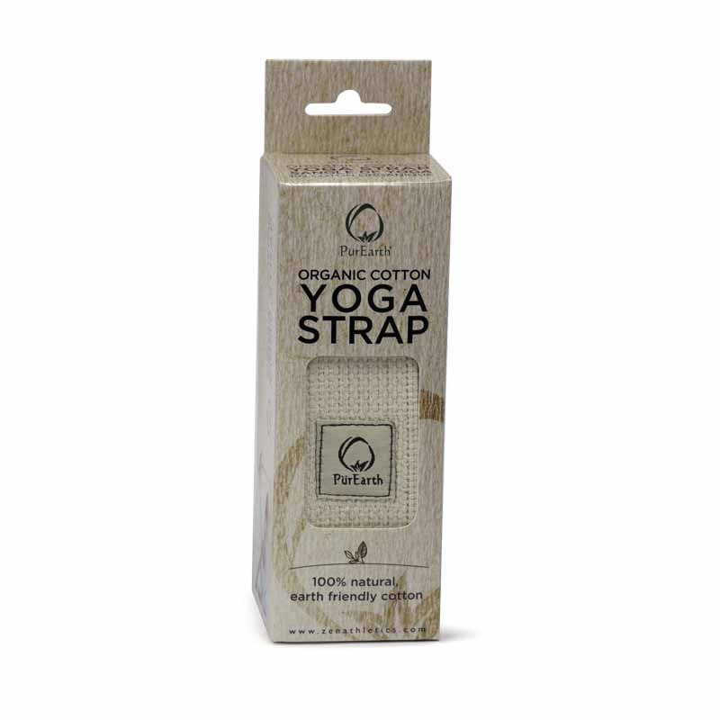Organic Cotton Yoga Strap 6’ Length Inside A Box