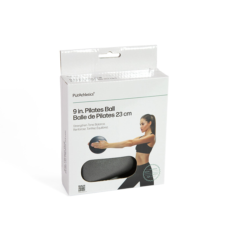 Pilates Ball inside a white box