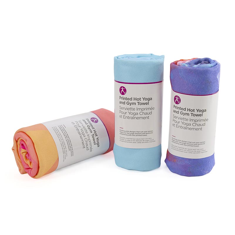 Printed Hot Yoga Towel