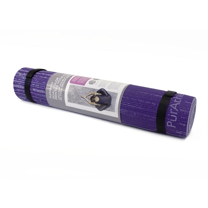 Dual Color Printed Yoga Mat