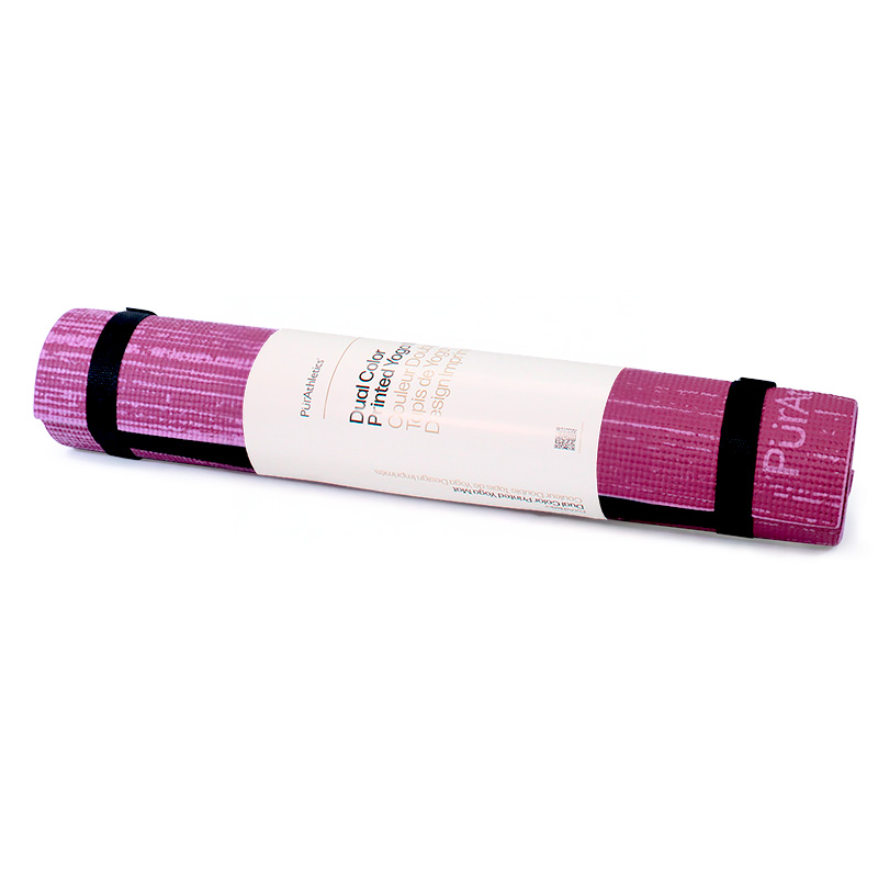 Dual Color Printed Yoga Mat